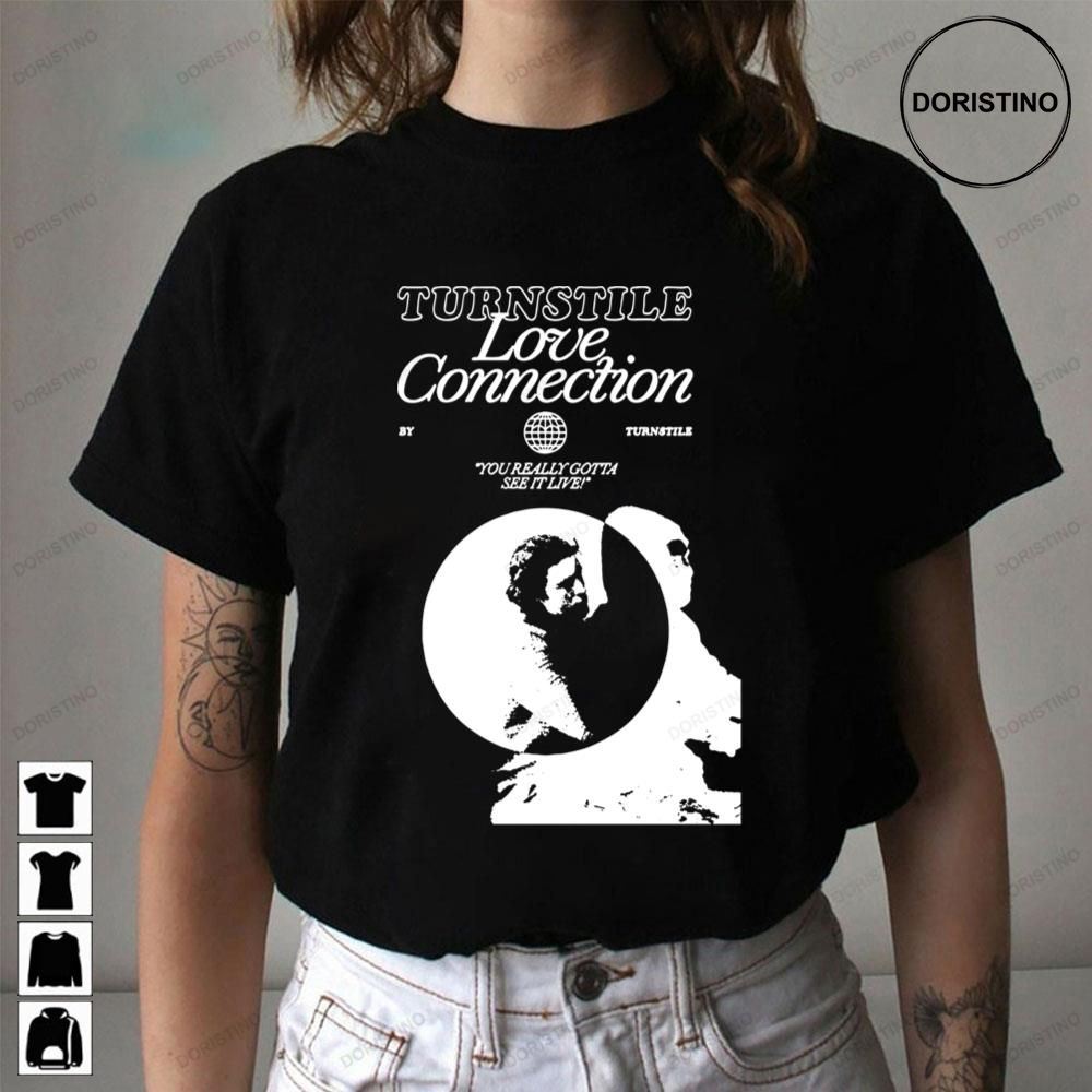 Turnstile Love Connections Limited Edition T-shirts